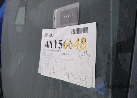 2022 Tesla Model Y Long Range Dual Motor All-Wheel Drive from USA, damaged, VIN 7SAYGDEE2NF392307